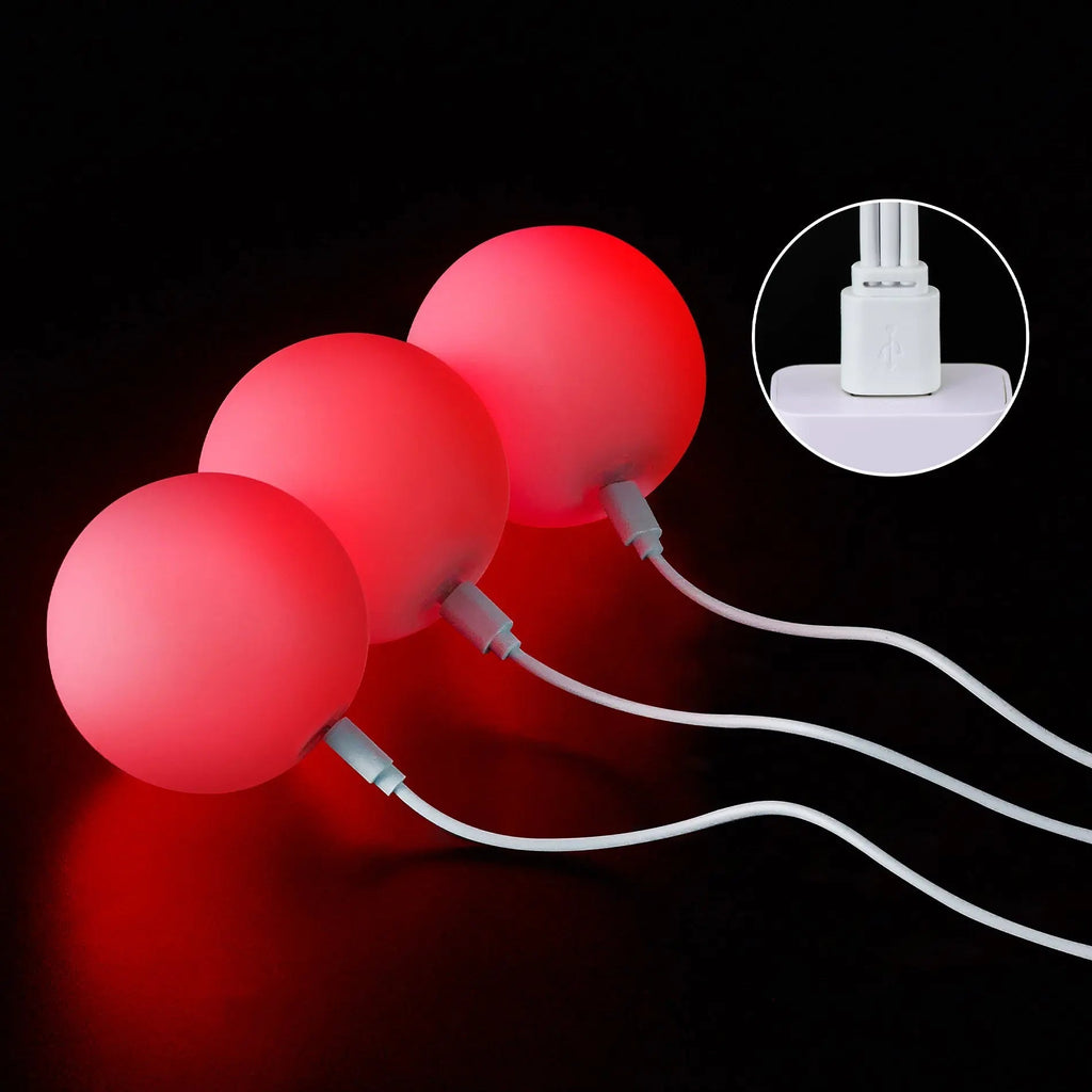 Wes Peden Glow.0 Juggling Balls - Desk Fun