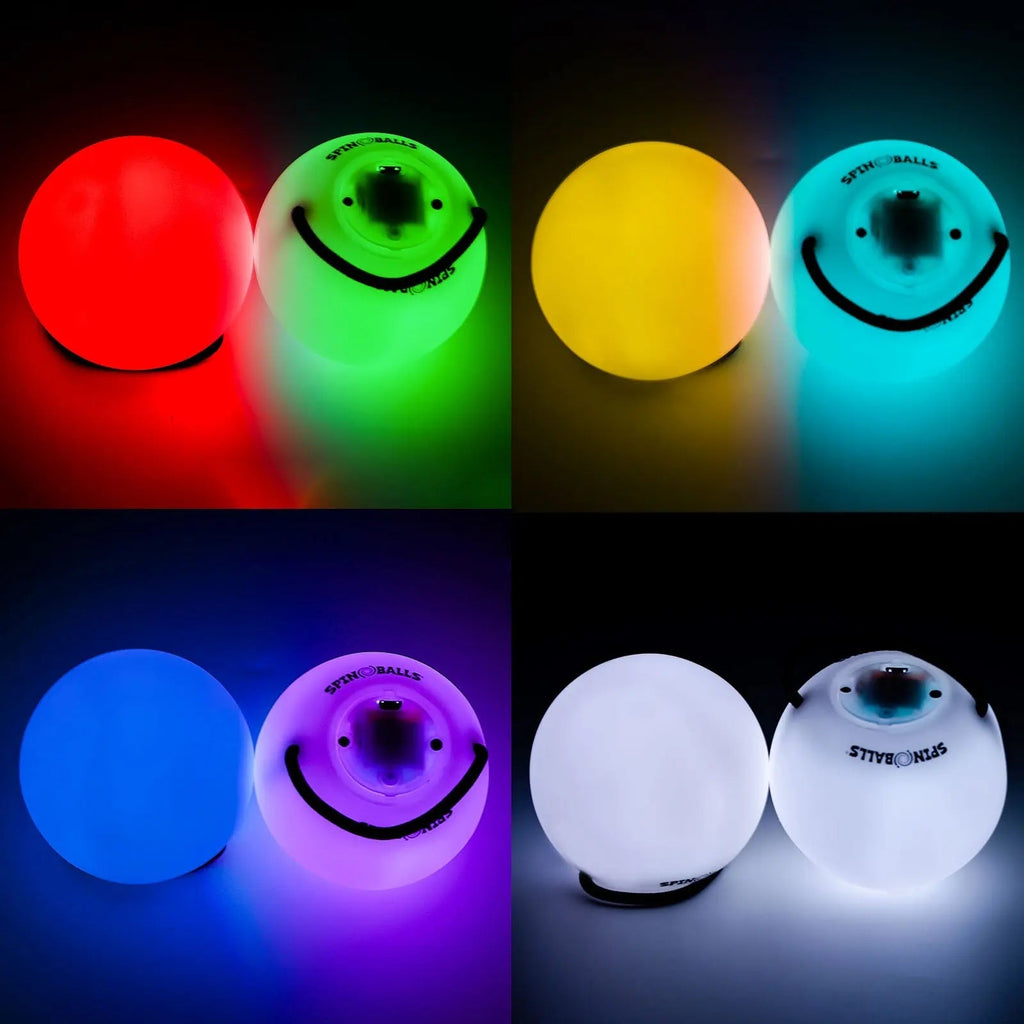 Glow. 0 LED Rechargeable Poi Set - Glow Skill