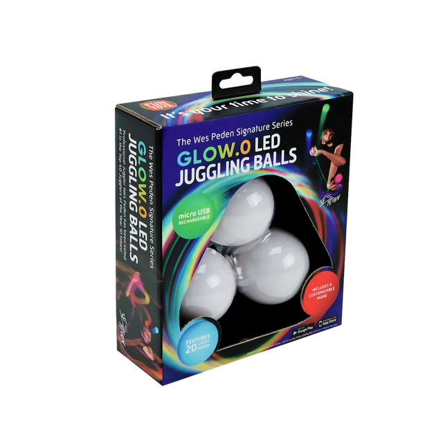 Wes Peden Glow.0 Juggling Balls - Night Motion