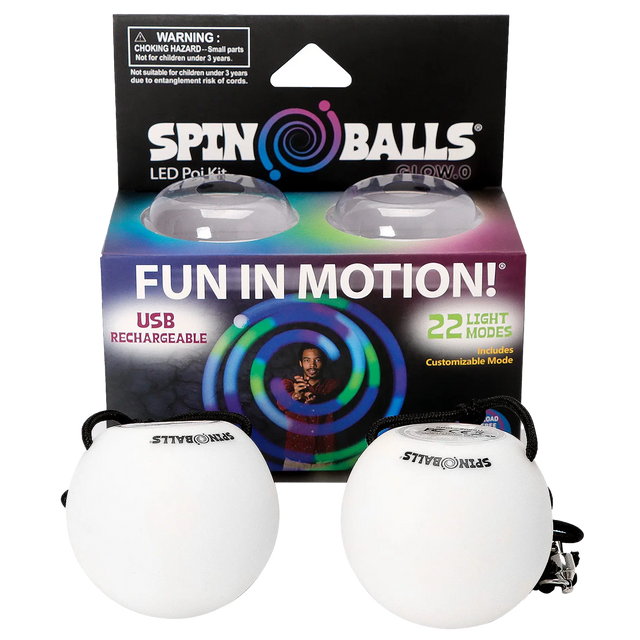 Glow. 0 LED Rechargeable Poi Set - Weekend Play